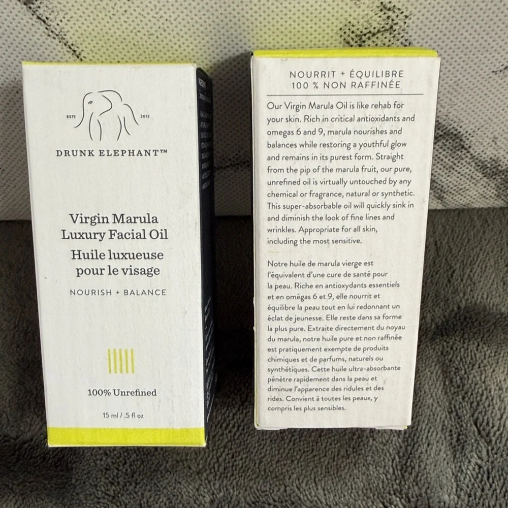 NEW Drunk Elephant Virgin Marla Luxury Facial Oil